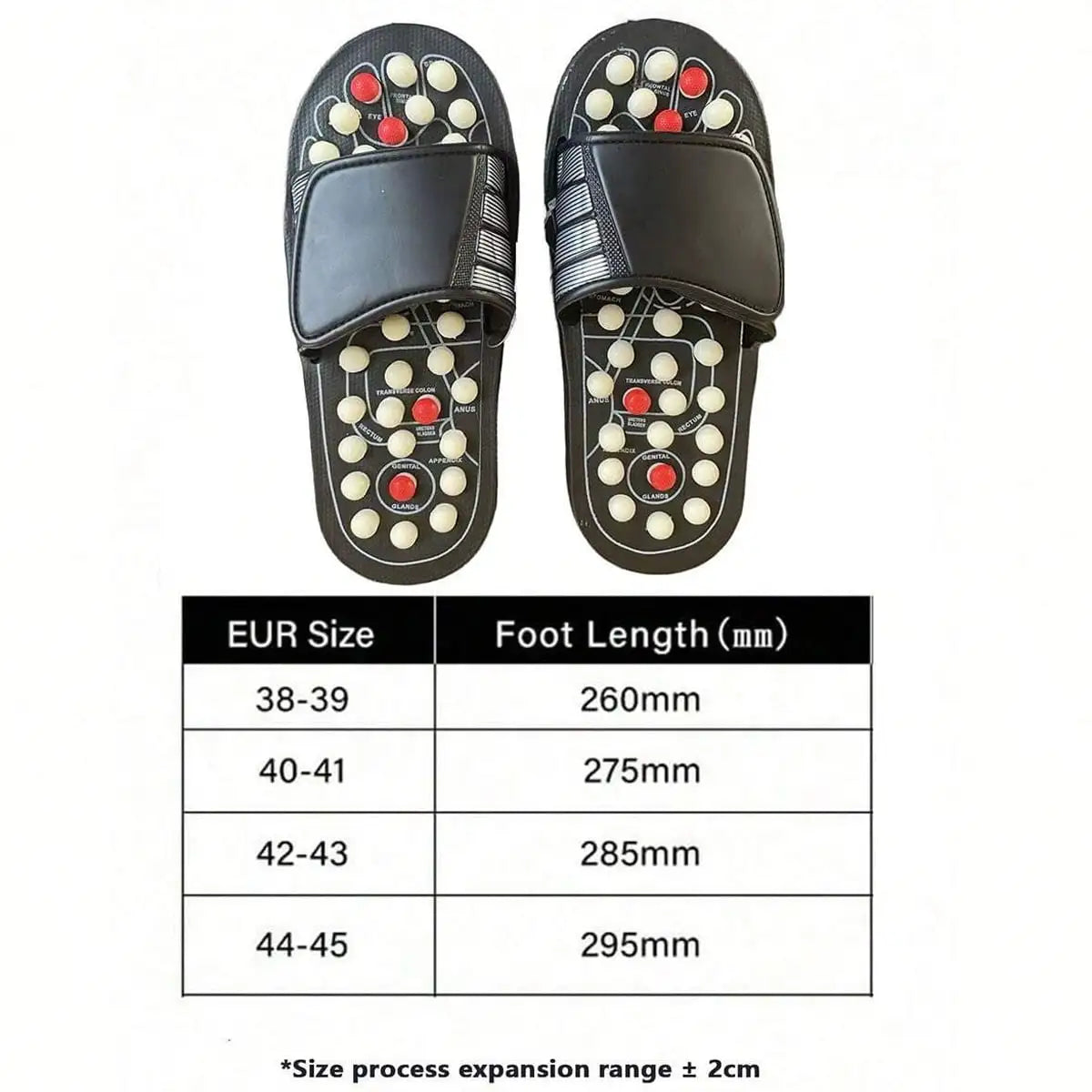 Unisex Acupoint Rotating Foot Massage Slippers