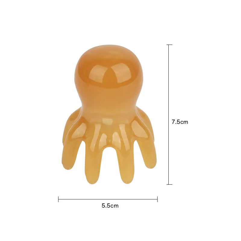 Octopus Head Acupressure Scalp Comb