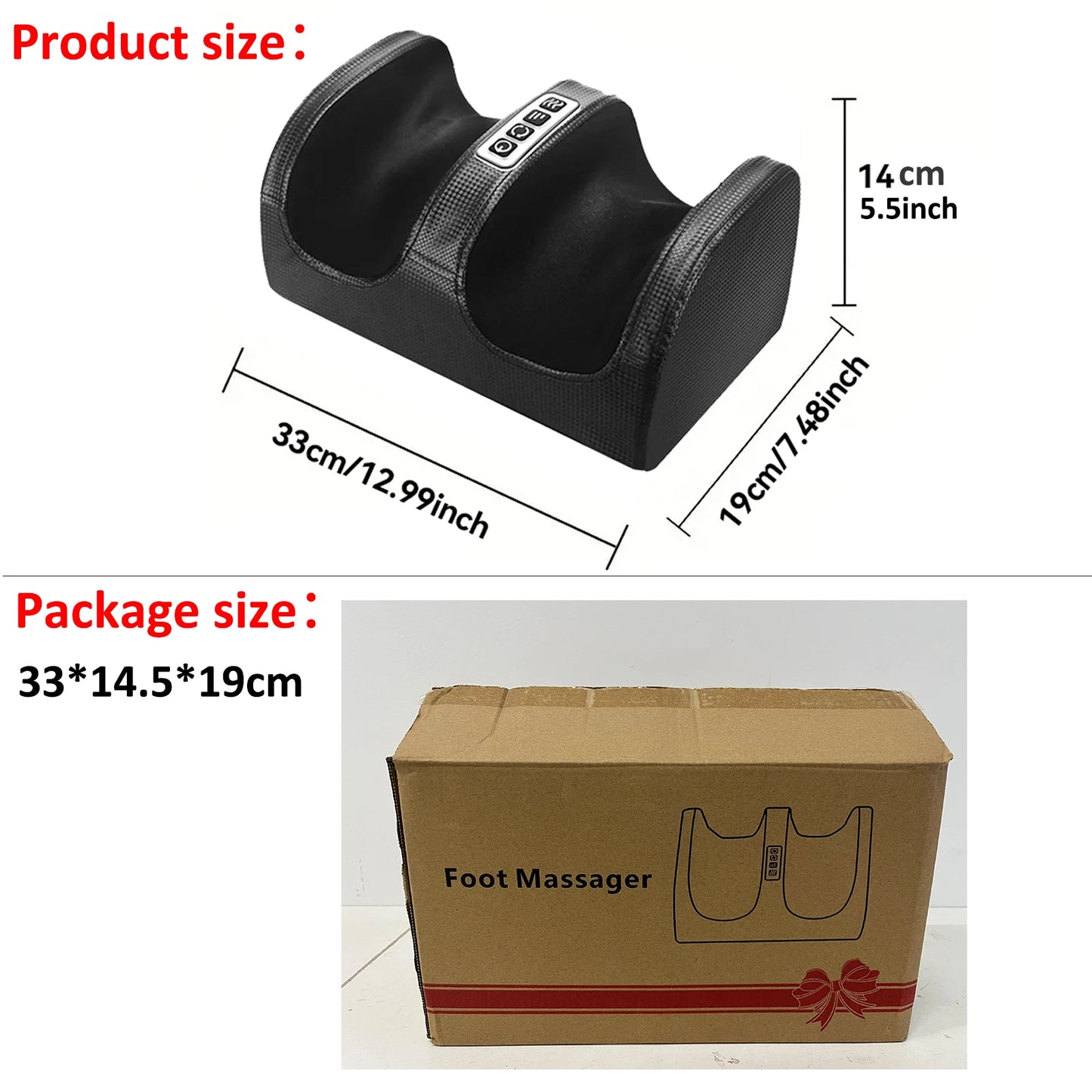 Electric Shiatsu Foot & Calf Massager