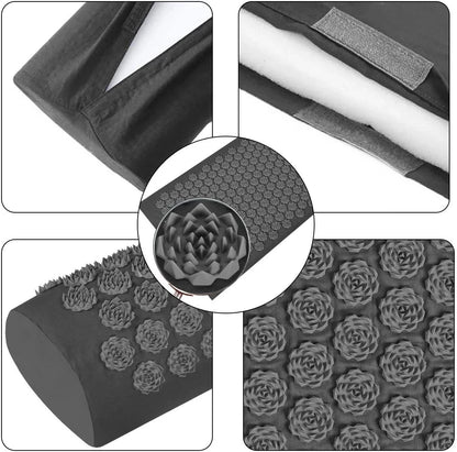 Acupressure Yoga Mat & Kuznetsov Applicator Cushion