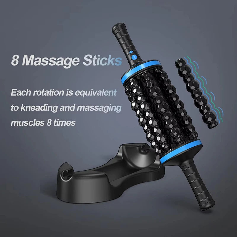 Cordless 360° Rolling Percussive Body Massager