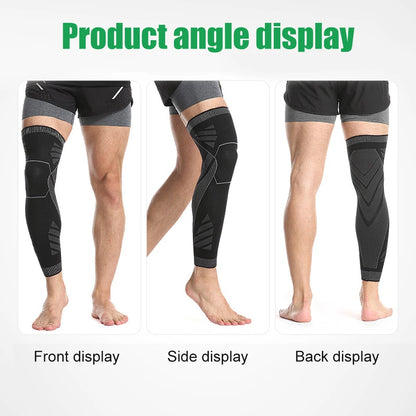 Full-Leg Compression Knee Support Sleeve