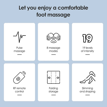 Rechargeable EMS Electric Foot Massager Pad
