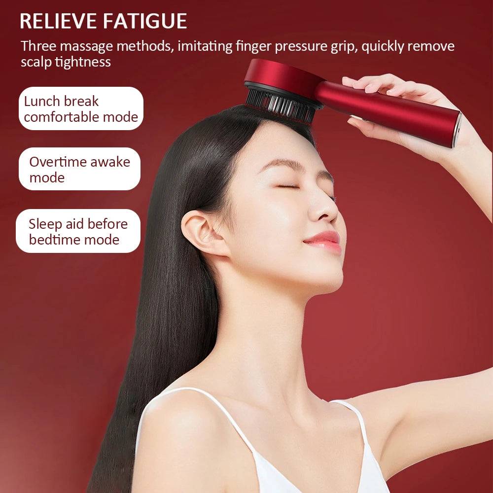 Electric Vibration Scalp Massage Comb