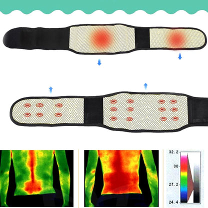 Self-Heating Magnetic Therapy Lumbar Belt