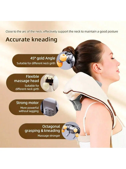 Manual Wooden Handheld Body Massage Roller
