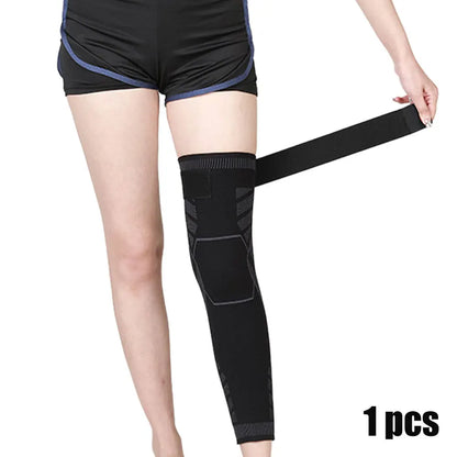 Full-Leg Compression Knee Support Sleeve