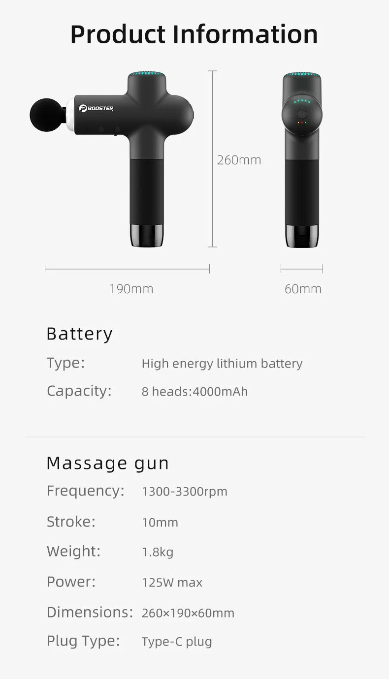 Booster Electric Massage Gun