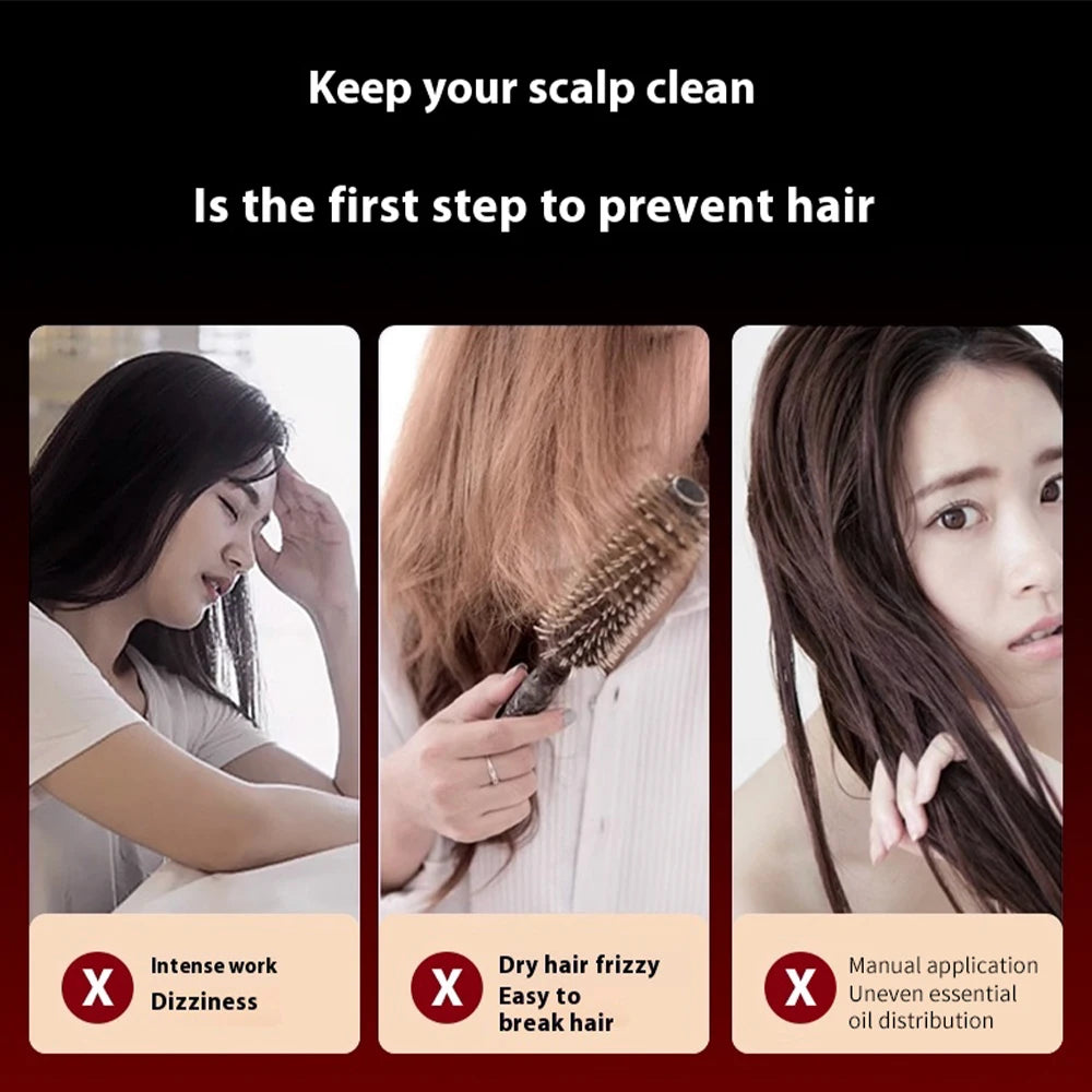 Electric Vibration Scalp Massage Comb