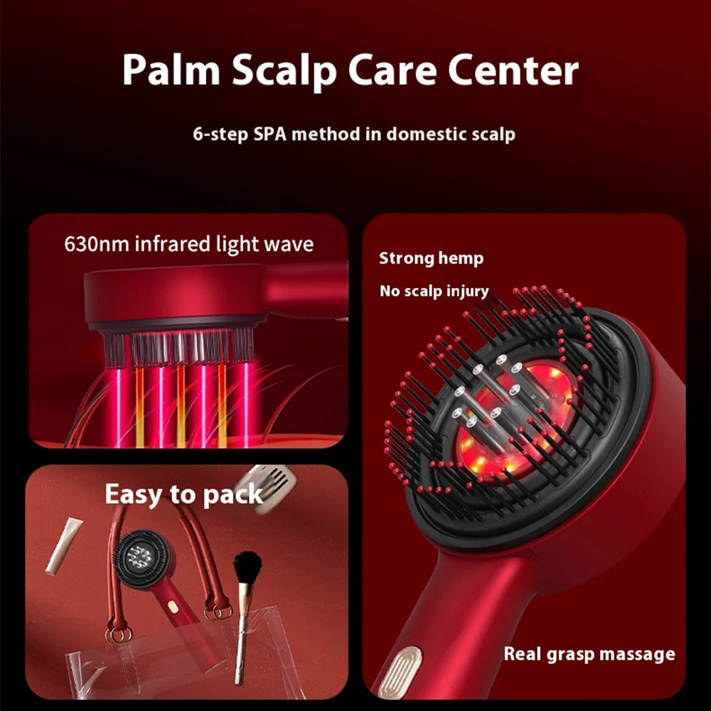 Electric Vibration Scalp Massage Comb