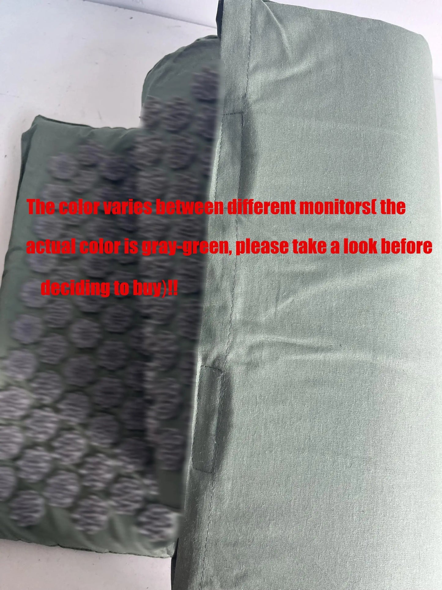Acupressure Yoga Mat & Kuznetsov Applicator Cushion