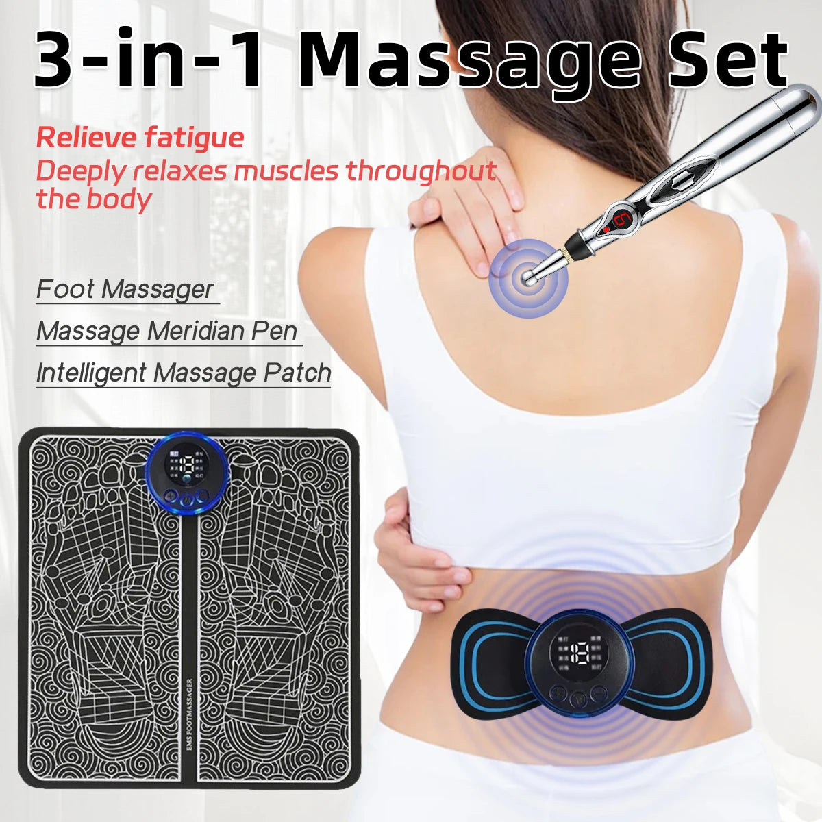 Multi-Function Home EMS Massager Set