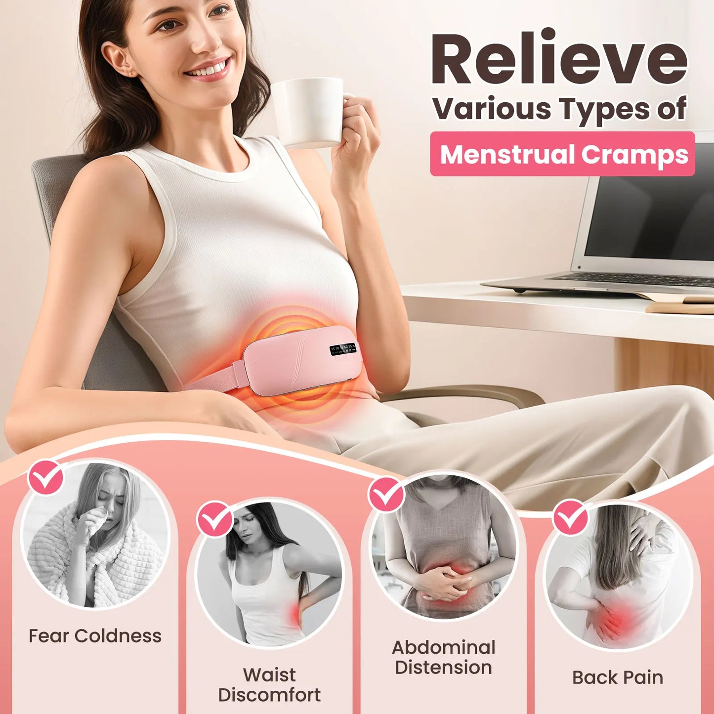 Menstrual Heating Pad Warm Palace Belt