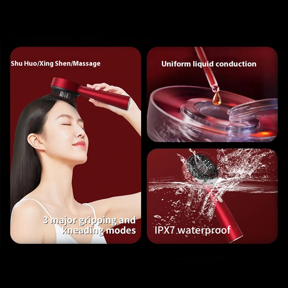 Electric Vibration Scalp Massage Comb
