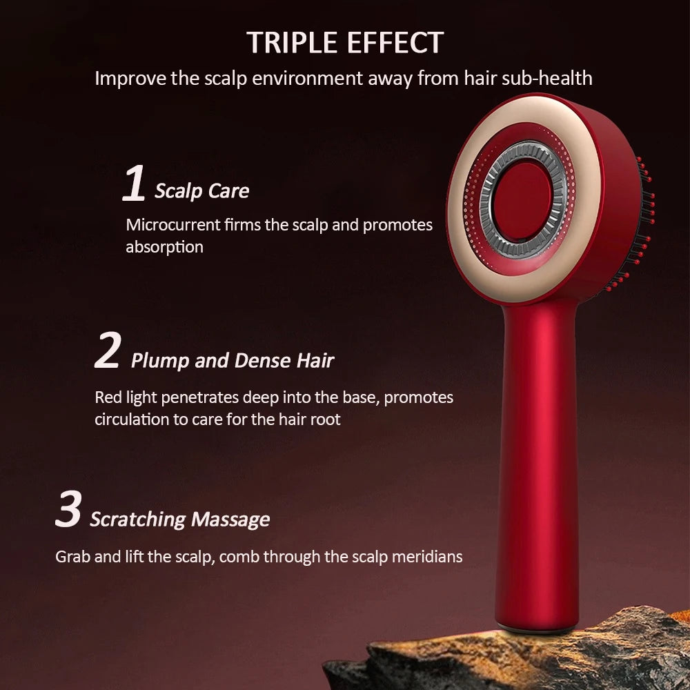 Electric Vibration Scalp Massage Comb