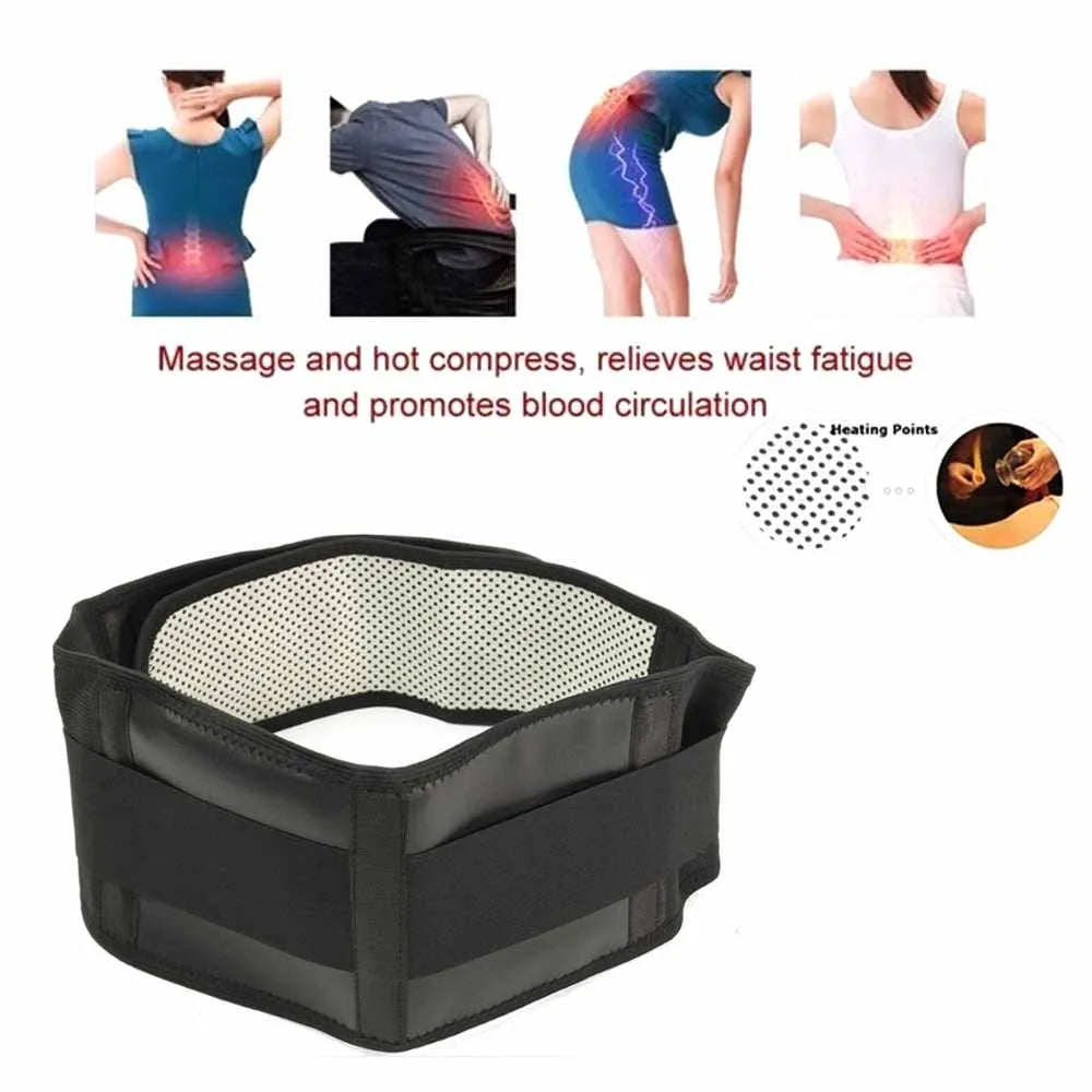 Self-Heating Magnetic Therapy Lumbar Belt