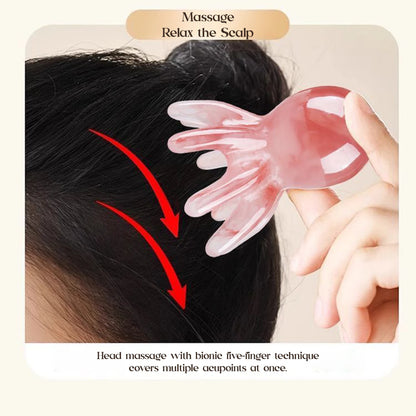Octopus Head Acupressure Scalp Comb