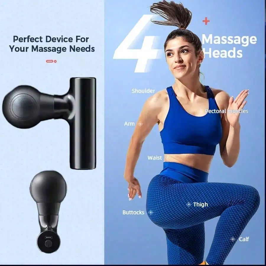 Ultra-Compact Deep Tissue Massage Gun