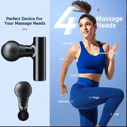 Ultra-Compact Deep Tissue Massage Gun