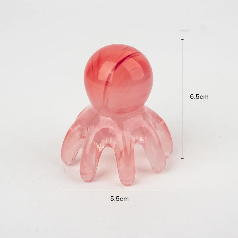 Octopus Head Acupressure Scalp Comb