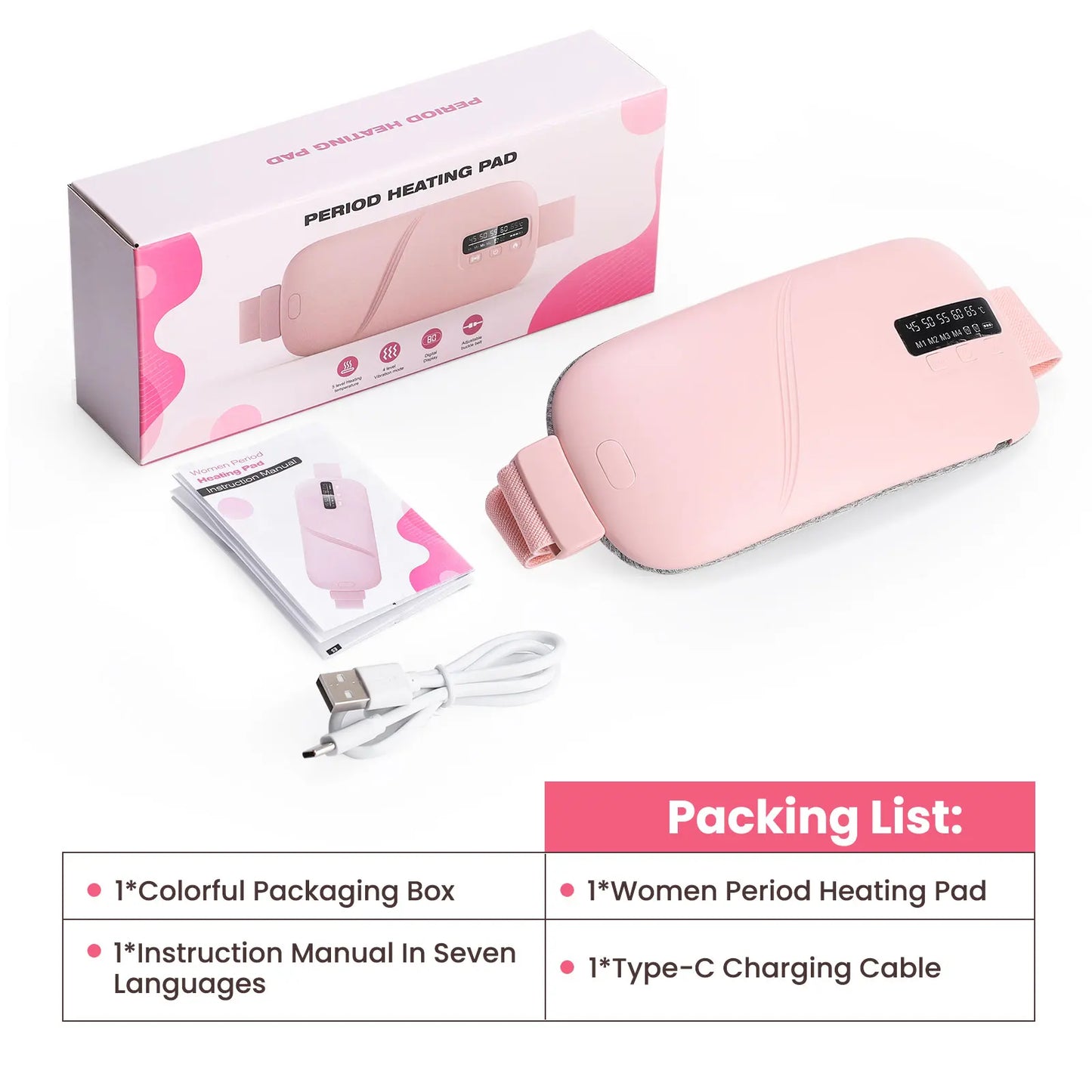 Menstrual Heating Pad Warm Palace Belt