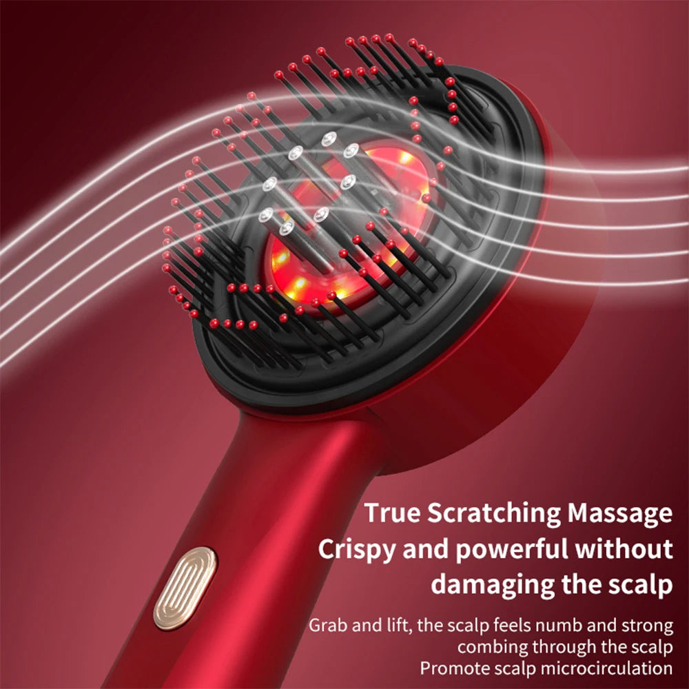 Electric Vibration Scalp Massage Comb
