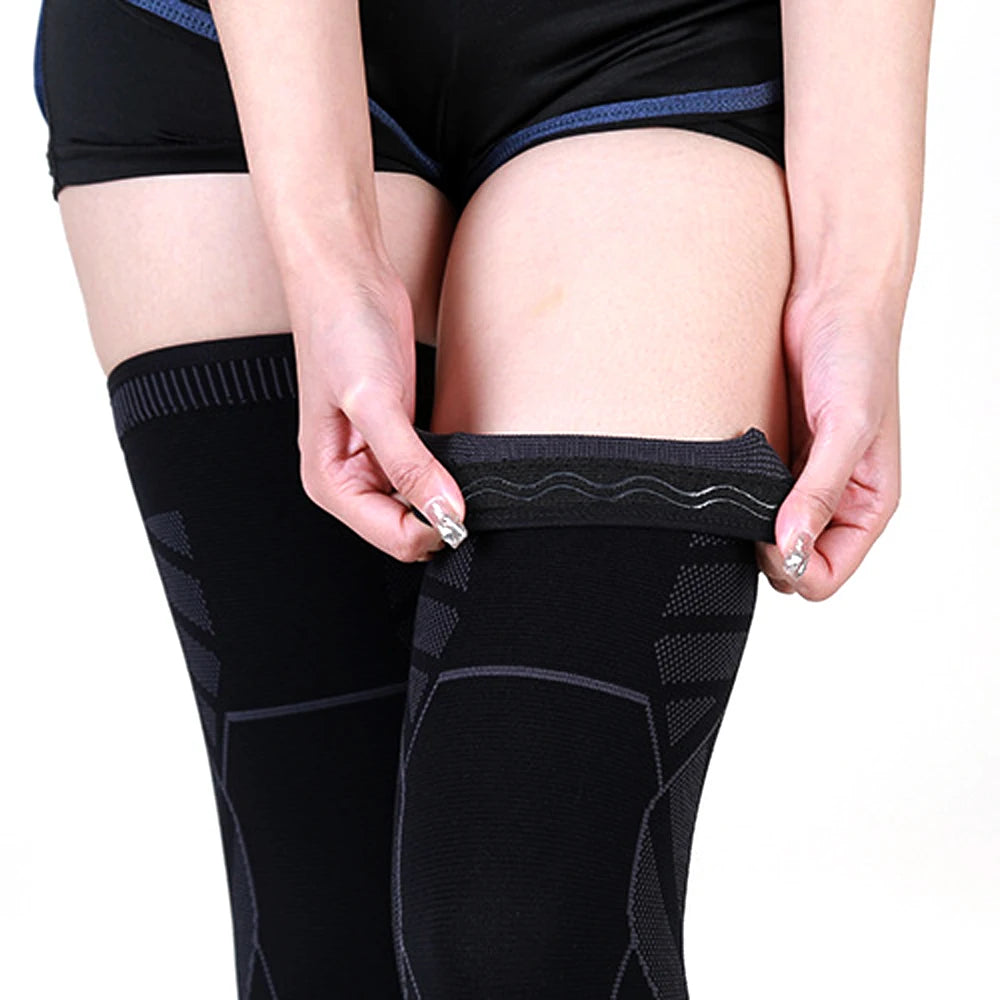 Full-Leg Compression Knee Support Sleeve