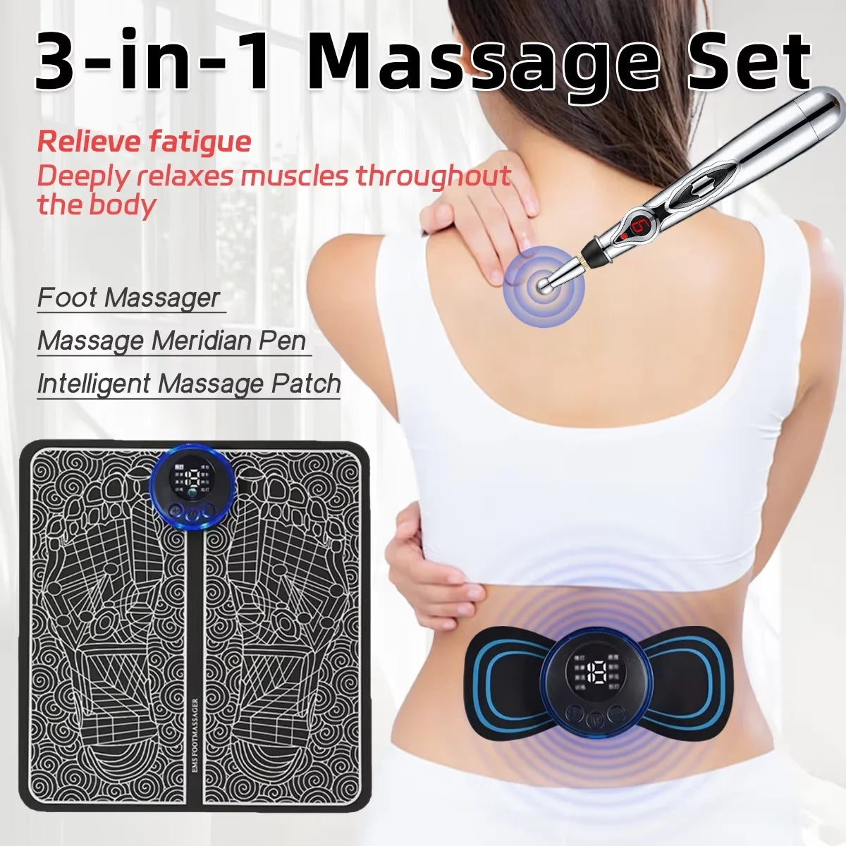 Multi-Function Home EMS Massager Set