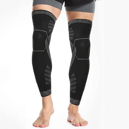 Full-Leg Compression Knee Support Sleeve